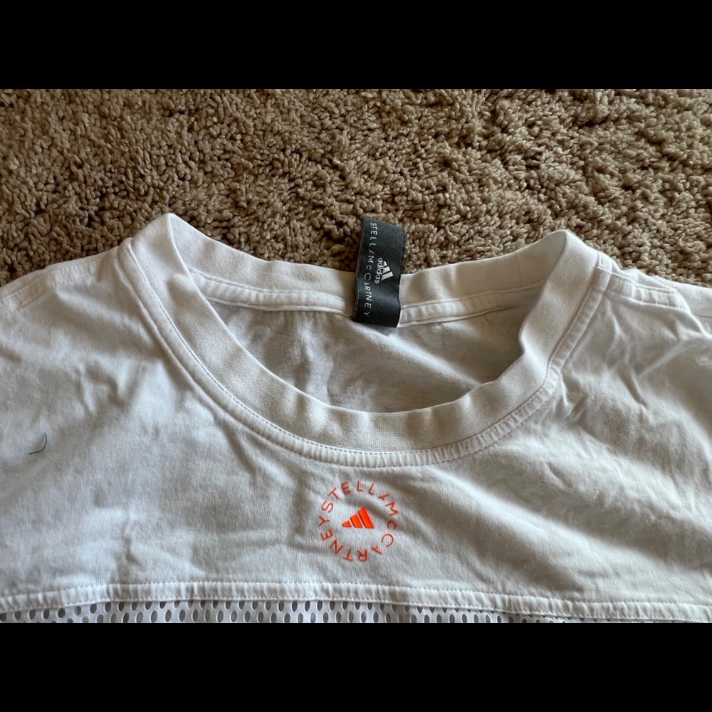 Stella McCartney Athletic Shirt White Long Sleeve - Picture 4 of 4